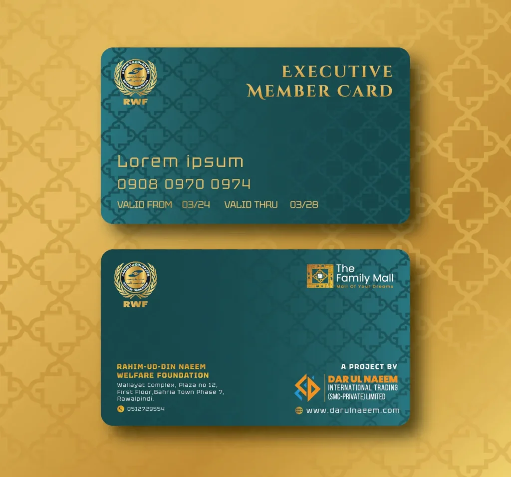 Rahim Ud Din Foundation Card